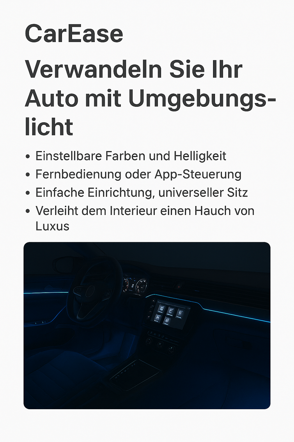 Rgb Innenbeleuchtung