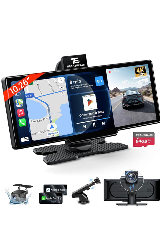 DriveScreen Pro - 4K Dashcam & CarPlay Display