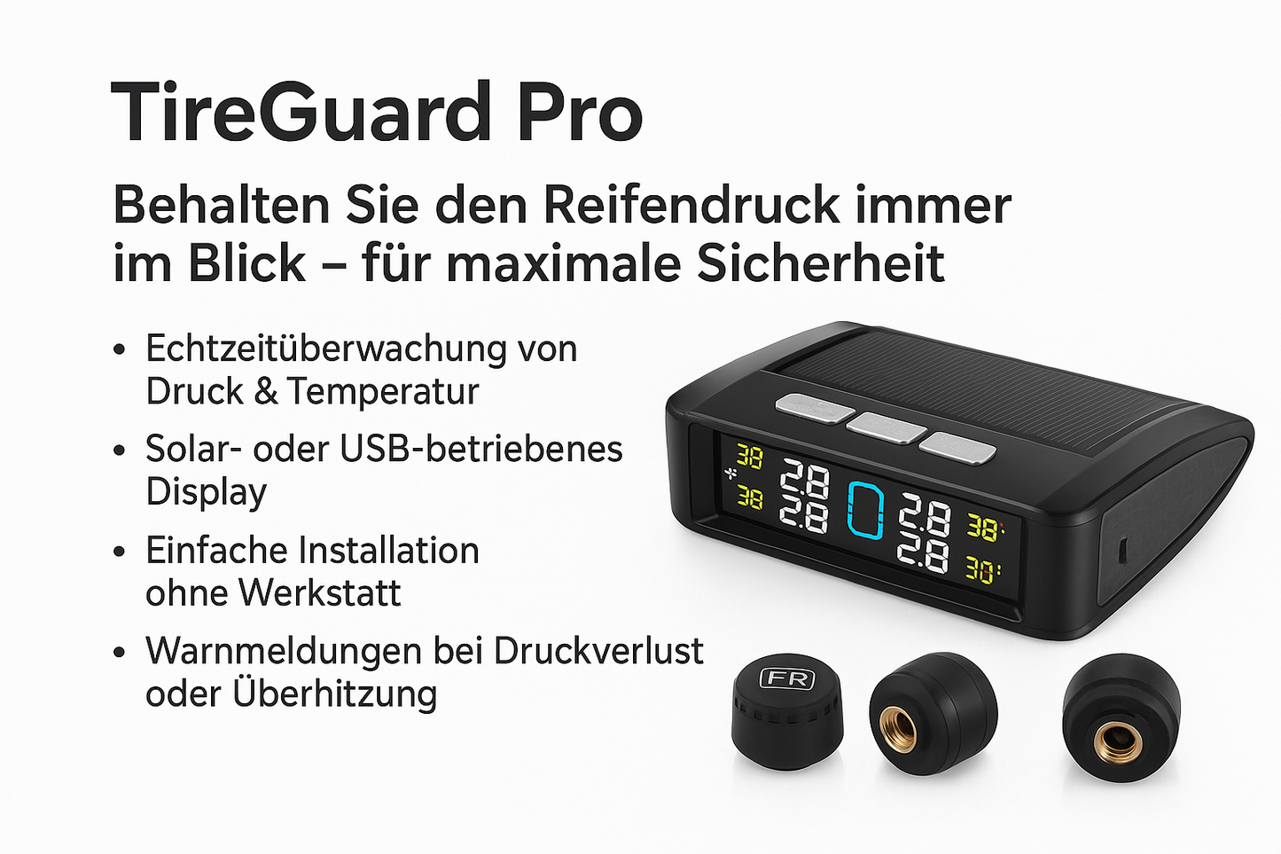 Smart reifendruck Sensor Auto